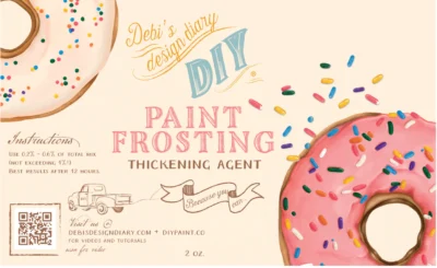 diy cake frosting, thickening agent