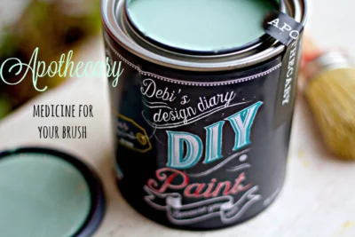Apothecary. DIY Paint, clay, clay paint