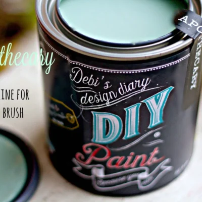 Apothecary. DIY Paint, clay, clay paint