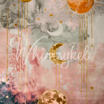 Boho Night Skies, Whimsykel Designs, decoupage paper