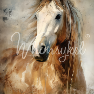 Moonstone Beauty, Whimsykel Designs, decoupage paper, Horse