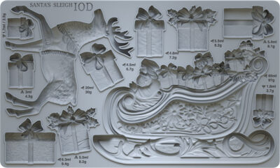 Santa's Sleigh, Mould, IOD