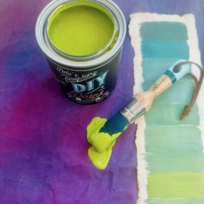 Electrified, diy paint, diy, lime, clay paint