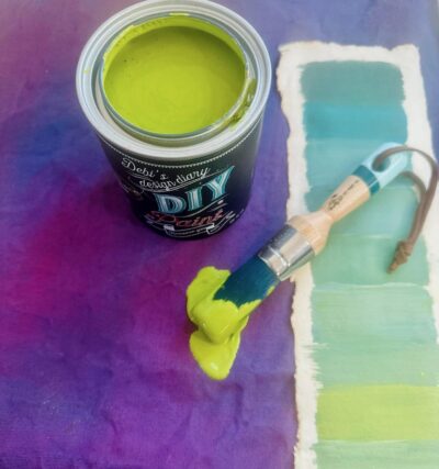 Electrified, diy paint, diy, lime, clay paint