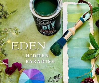 Eden, green, forrest, diy paint, diy, clay paint