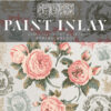 spring, melody, spring melody, iod, paint inlay, inlay, floral, flowers, roses, pink
