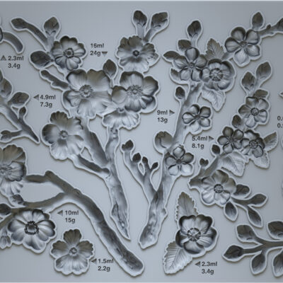 IOD Blossom Mould, mould, flowers, floral, blossom