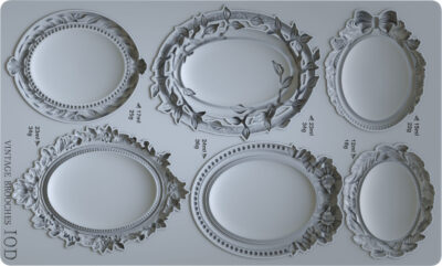 vintage brooches, brooches, iod, mould, silicone mould, food safe