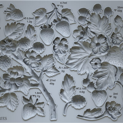 wild berries, berry, silicone mould, iod, mould, food safe mould, strawberry, fruit