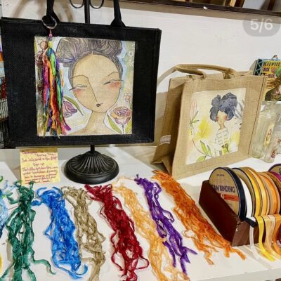 tassel, decoupage, workshop, art class