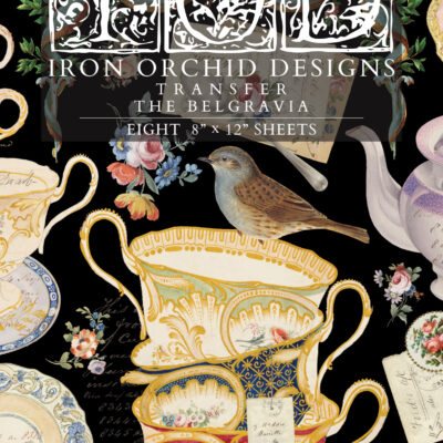 IOD, The Belgravia, Transfer, china, tea, tea cups, birds, flowers