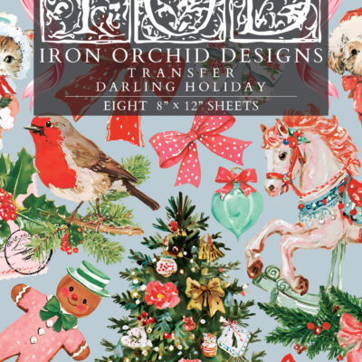 darling holiday, IOD, Transfer, Christmas